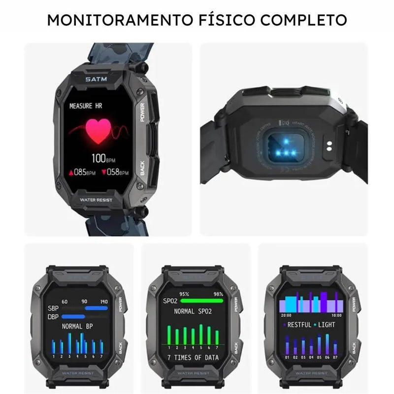 Max Rock™ - Revolução no Smartwatchs - Promoção Black Friday