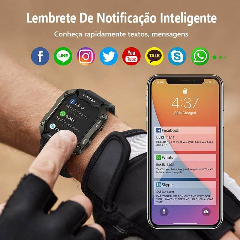 Max Rock™ - Revolução no Smartwatchs - Promoção Black Friday